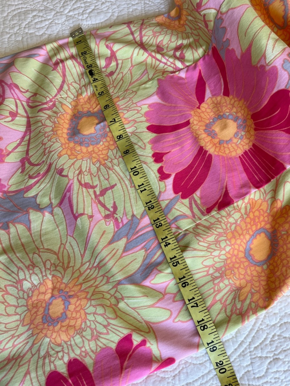Talbots Petites Sleeveless Sheath Dress Multi Floral Pink Green Womens 10 Preppy - Picture 14 of 17
